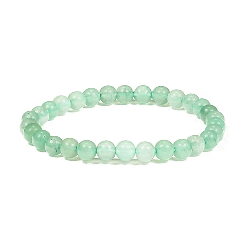 Aventurin Armband | Elastisch | ± 6 mm Perlen | Heilstein Schmuck - aromazauberei