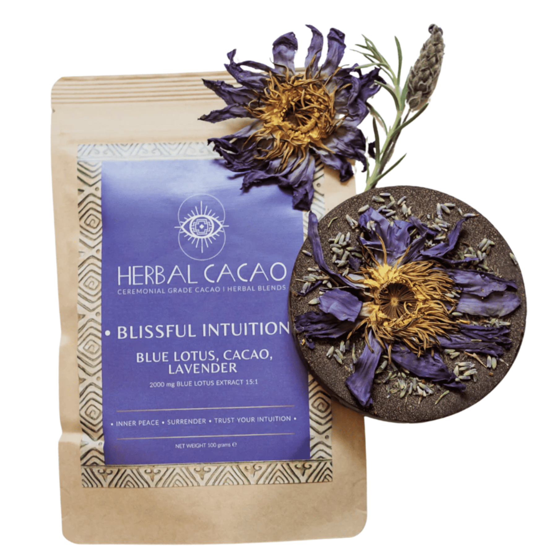 Blissful Intuition - Kräuter Kakao Mischung - aromazauberei