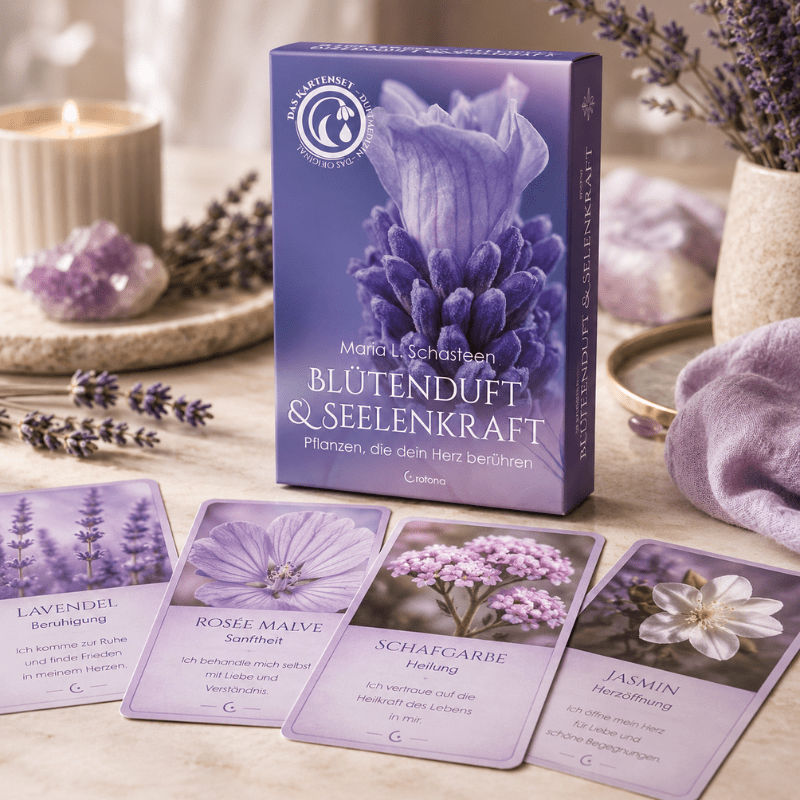 Blütenduft und Seelenkraft – Das Kartenset zur Duftmedizin - aromazauberei