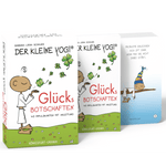 Der Kleine Yogi. Glücksbotschaften - Set mit Booklet und 40 Impulskarten - aromazauberei