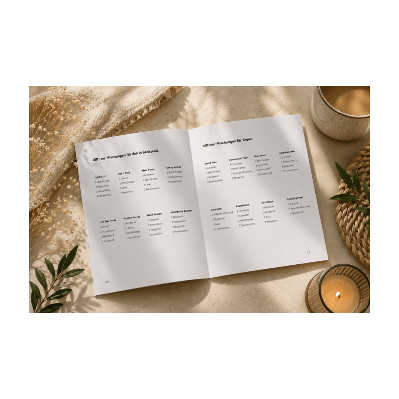 Diffuserblends für den Alltag – 198 Rezepte mit ätherischen Ölen kaufen | Thorsten Weiss - aromazauberei
