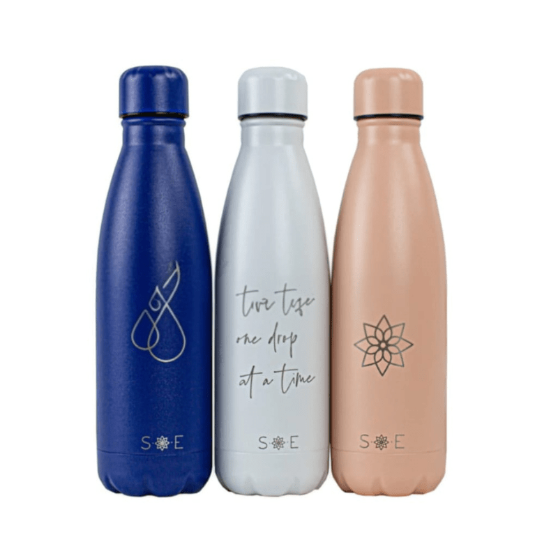 Edelstahl - Trinkflasche 0,5 l – Vakuumisoliert, BPA - frei & Aromaschutz - aromazauberei
