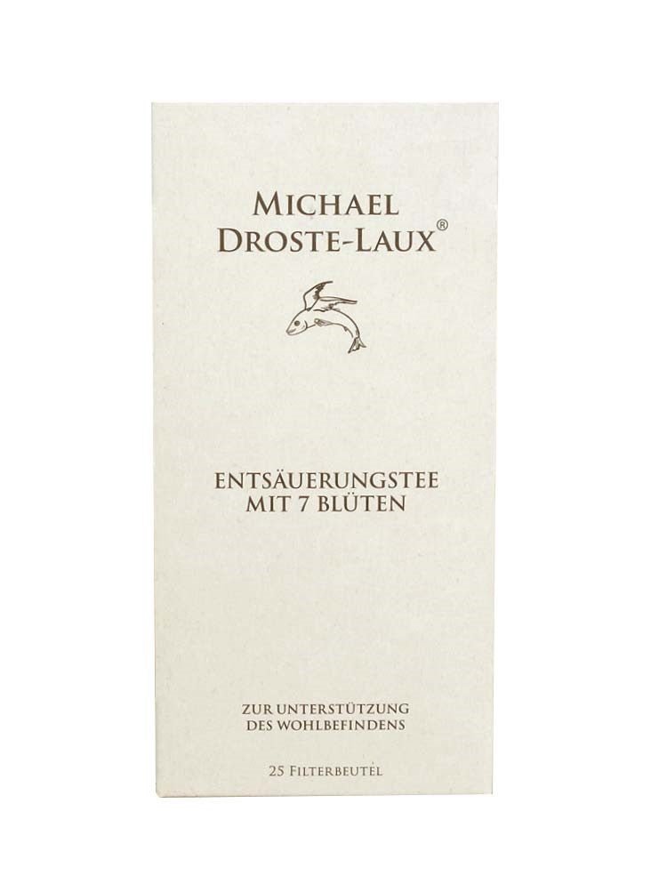 Entsäuerungstee mit 7 Blüten - Michael Droste - Laux - aromazauberei