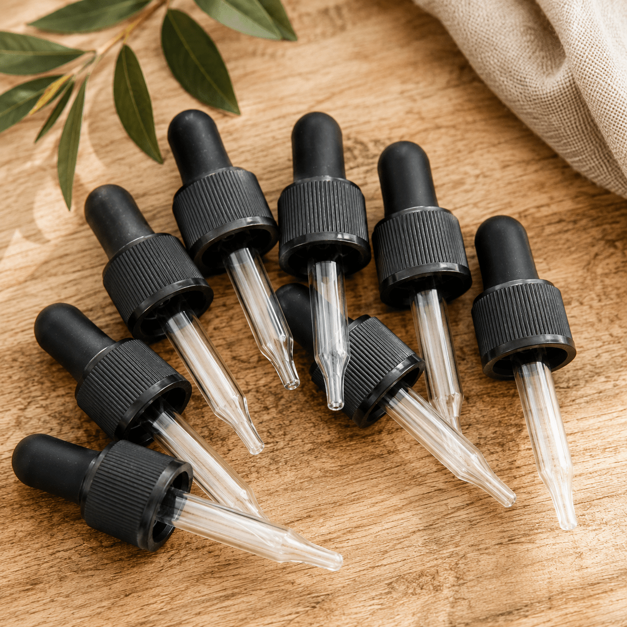 Glas Tropfpipetten Aufsätze für 5 und 15 ml - aromazauberei