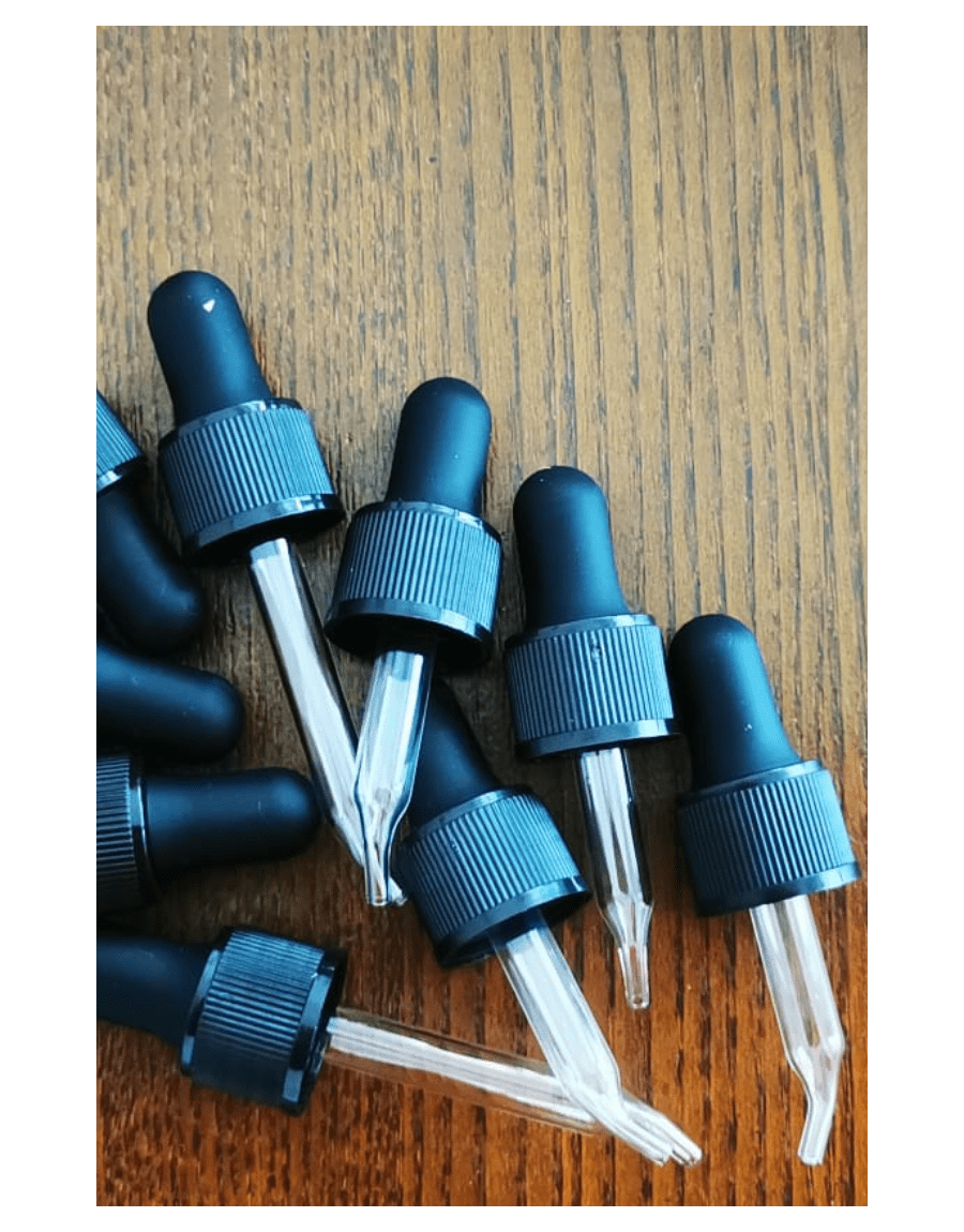 Glas Tropfpipetten Aufsätze für 5 und 15 ml - aromazauberei