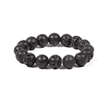 Lavastein Armband – Natürlicher Diffuser für ätherische Öle - aromazauberei