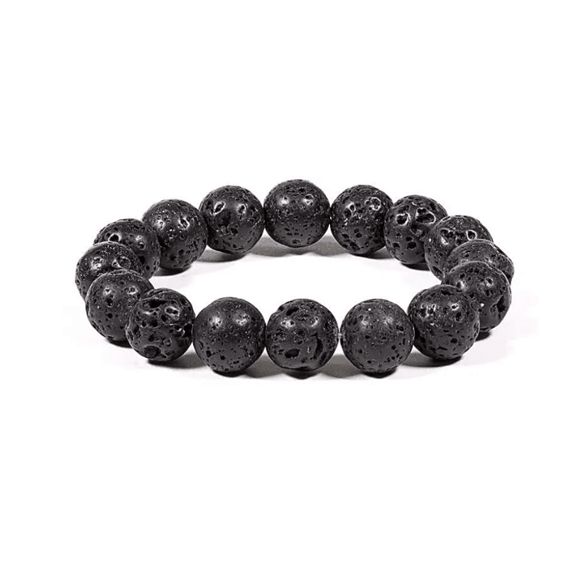 Lavastein Armband – Natürlicher Diffuser für ätherische Öle - aromazauberei