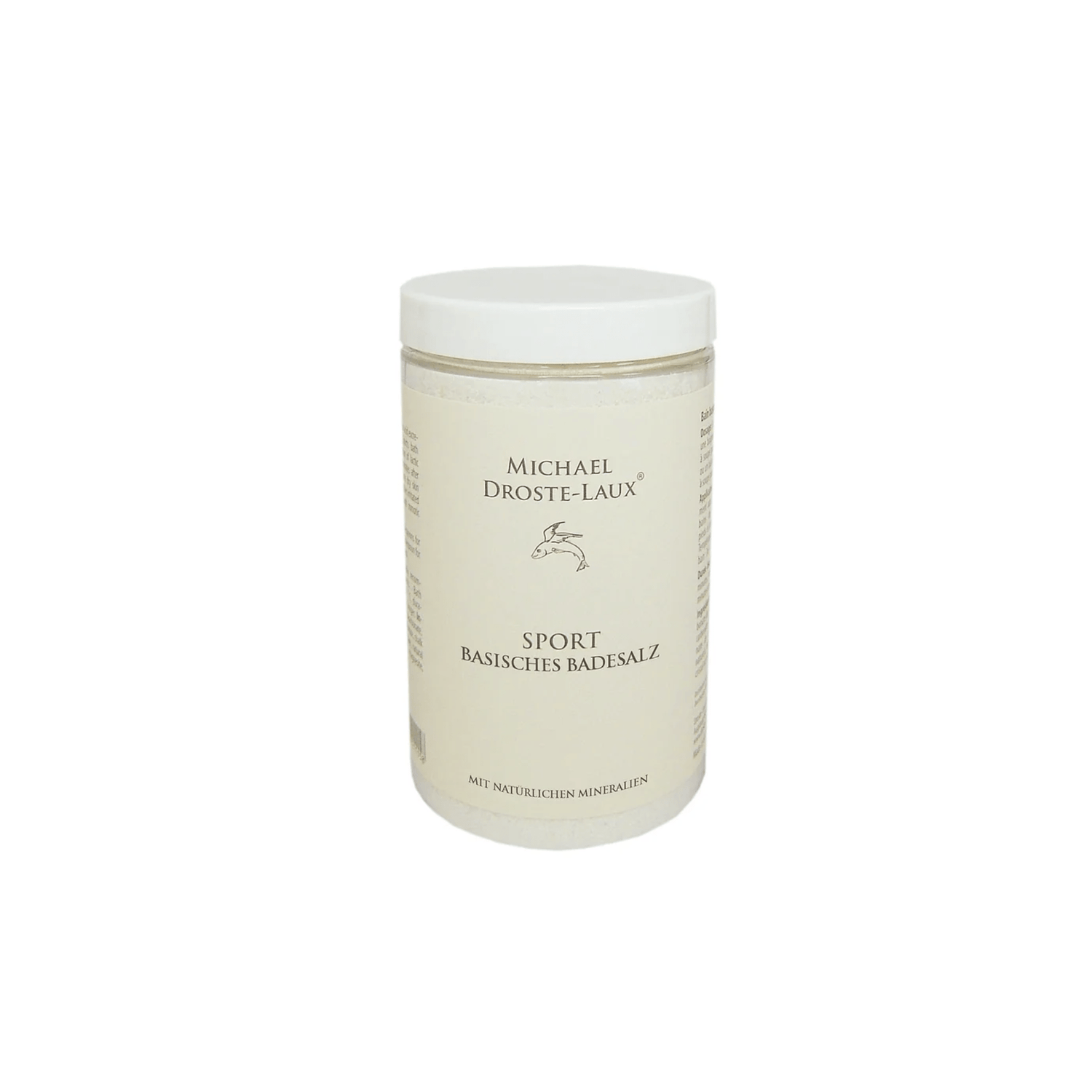 Michael Droste - Laux Sport Basisches Badesalz, 500g Basenbad - aromazauberei