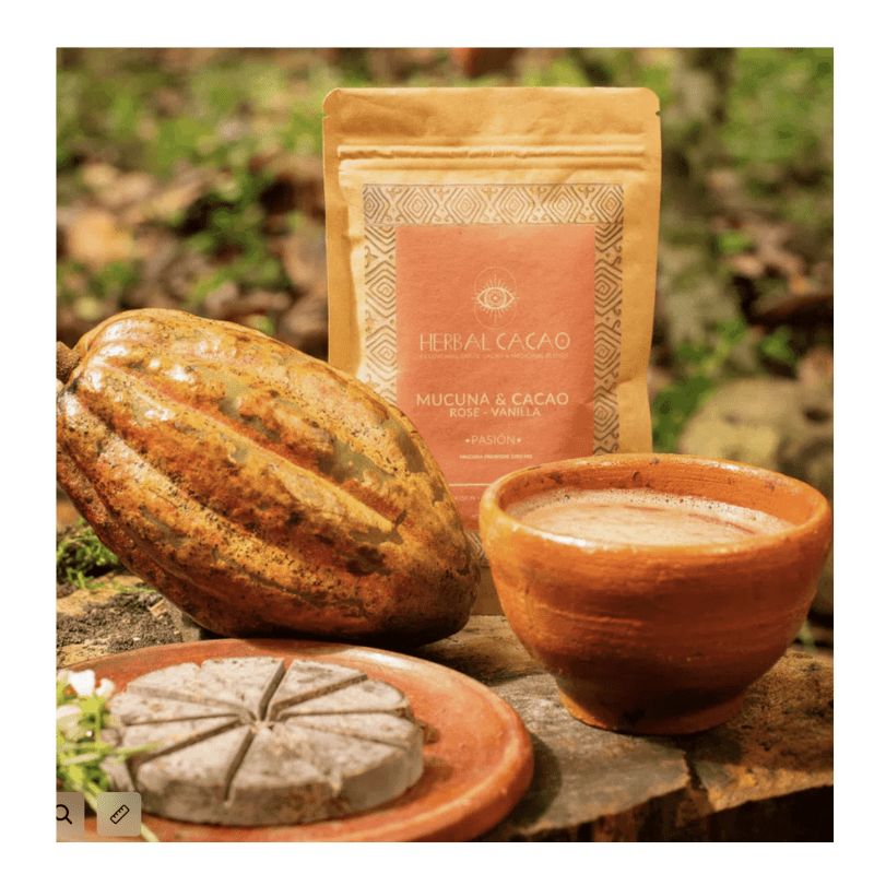 Pasión – Zeremonieller Kakao mit Mucuna Pruriens, Rose & Vanille | Maya - Berg, Belize - aromazauberei