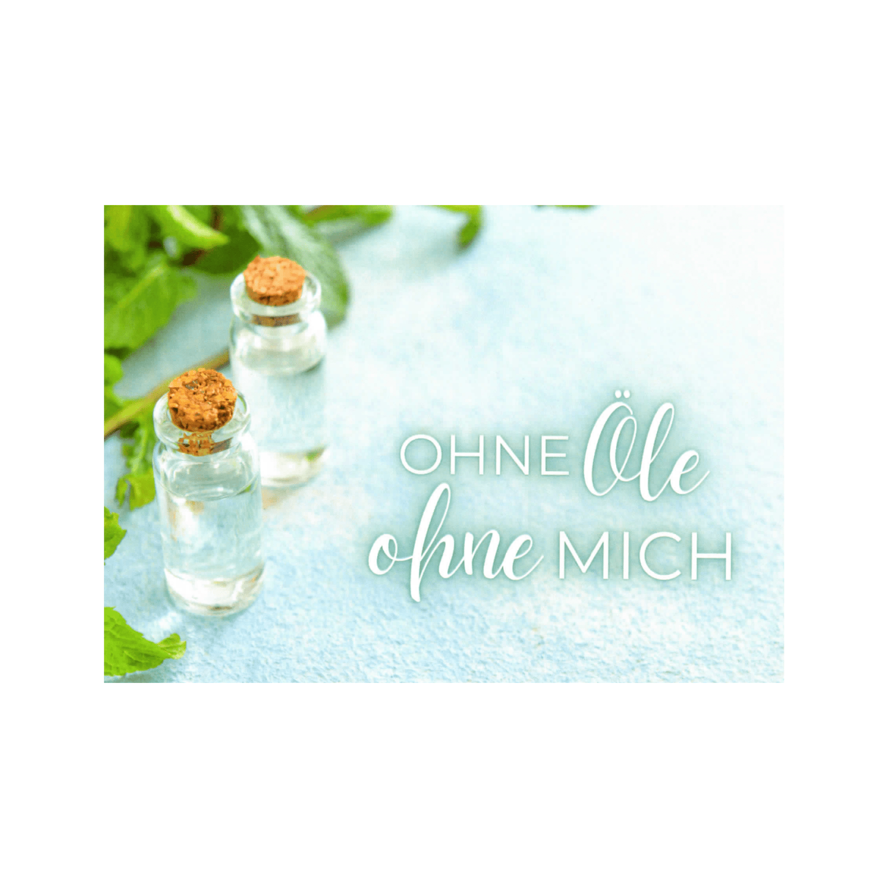 Postkarte "Duftende Grüße" – Magie für den Briefkasten - aromazauberei