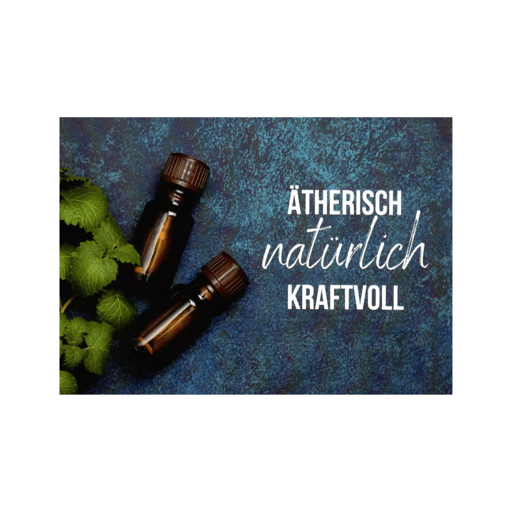 Postkarte "Duftende Grüße" – Magie für den Briefkasten - aromazauberei