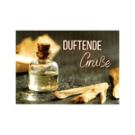 Postkarte "Duftende Grüße" – Magie für den Briefkasten - aromazauberei
