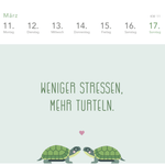Postkartenkalender 2025: In dubio Prosecco - aromazauberei