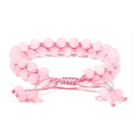 Rosenquarz Armband doppelreihig – Liebe & Sanftheit pur - aromazauberei
