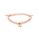 Sonnenstein Armband – Elastisch mit Stern, Mond & Sonne Anhängern - aromazauberei