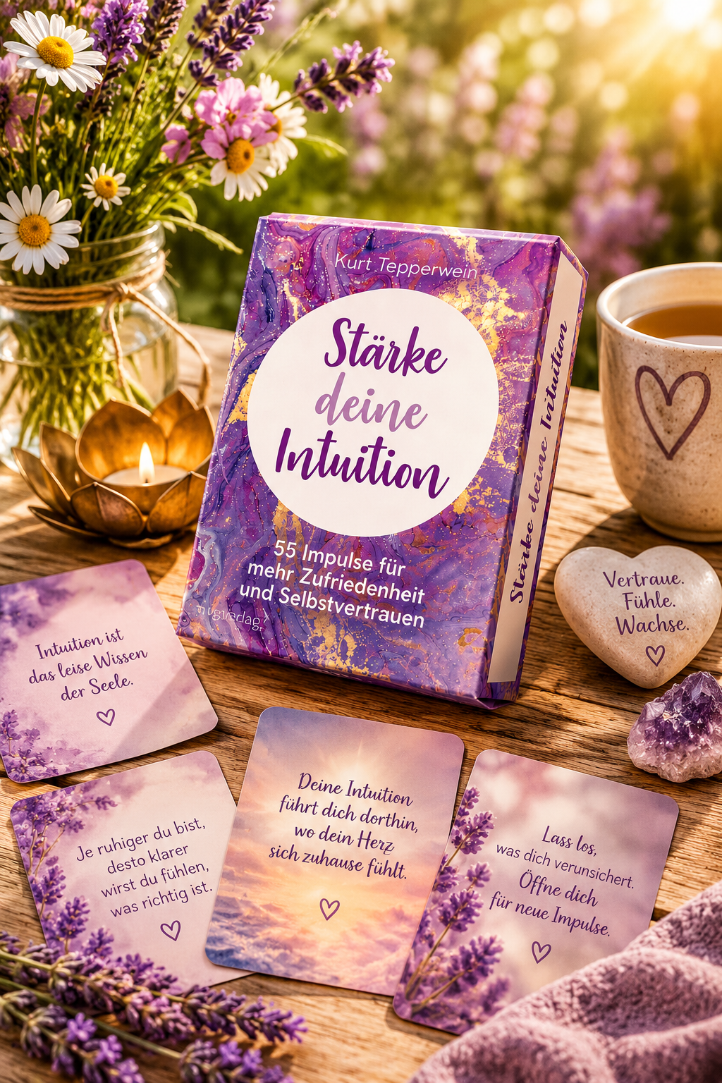 Stärke deine Intuition: 55 Impulse für mehr Zufriedenheit und Selbstvertrauen - aromazauberei