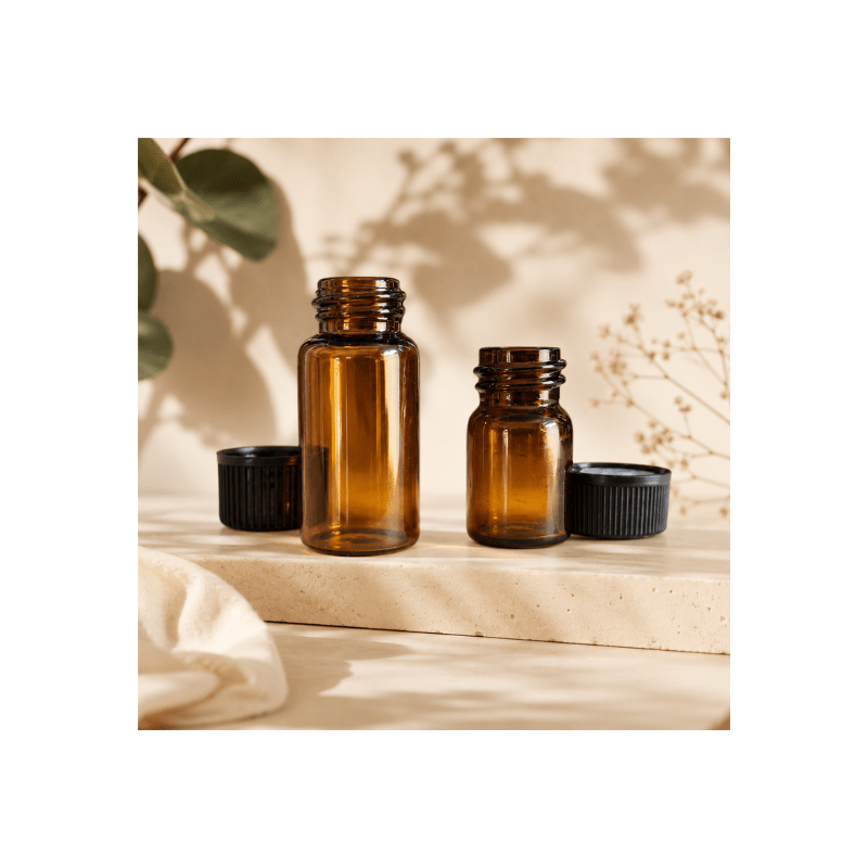 Tropfer aus Braunglas – für ätherische Öle & Aromatherapie - aromazauberei