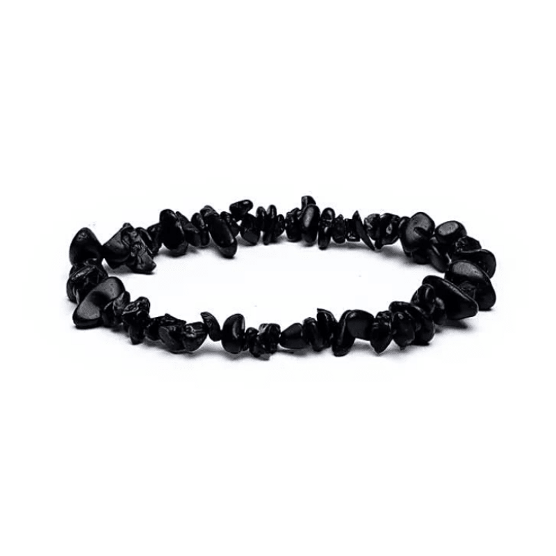 Turmalin Splitterarmband | Elastisch | Heilstein Schmuck - aromazauberei