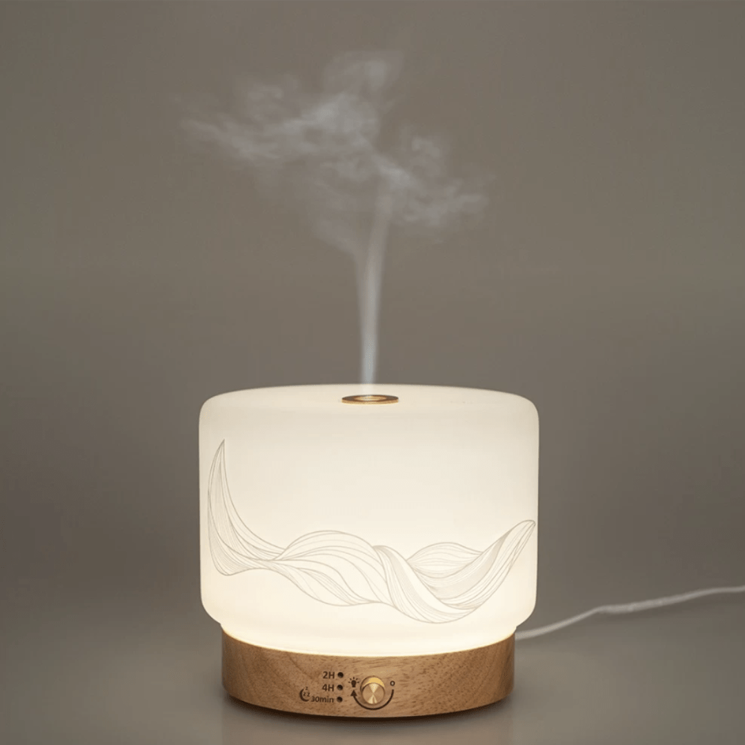 Ultraschalldiffusor Lisalia - Wellendesign - aromazauberei